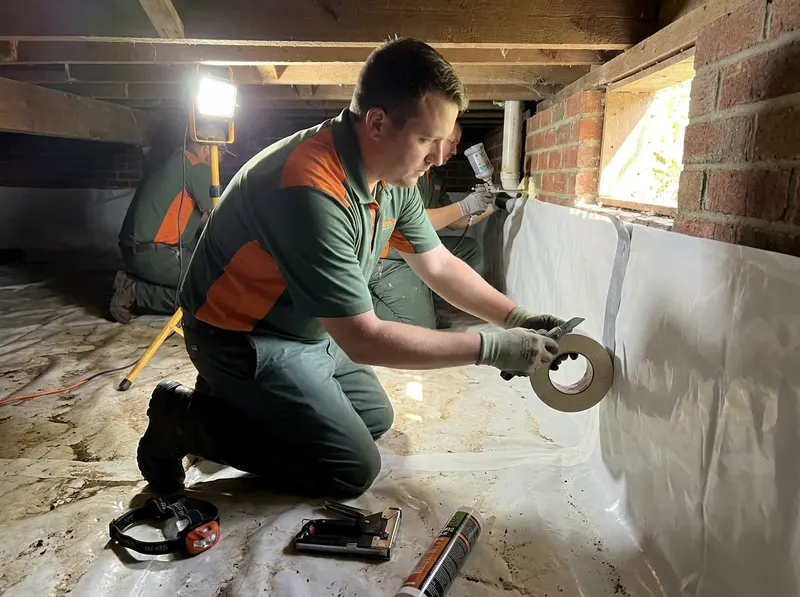Crawl Space Vapor and Pest Encapsulation in Louisville, KY