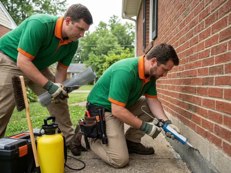 Rodent Exclusion and Abatement in Louisville, KY